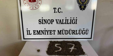Sinop Durağan’da, bir şahsın üst aramasında uyuşturucu yakalandı!