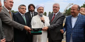 Sinop Üniversitesi Kampüs Camii temeli atıldı!