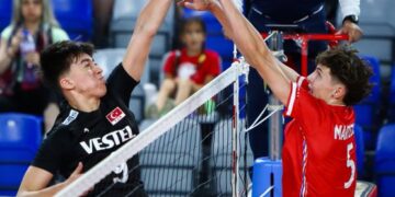 Türkiye 18 Yaş Altı Erkek Milli Voleybol Takımı, Fransa’ya 3-0 kaybetti!