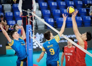U18 Erkek Milli Voleybol Takımı, Ukrayna’yı rahat yendi!