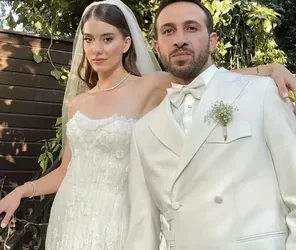 Dizi aşkı gerçek oldu! Beril Pozam ve Ersin Arıcı evlendi