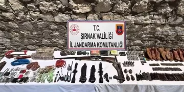 Bölücü terör örgütünün kullandığı 76 sığınak ve barınma alanı imha edildi