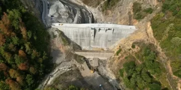 Eldeş Barajı’nda su tutma işlemi gerçekleştirildi