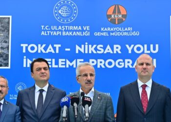 Bakan Uraloğlu: Tokat – Niksar yolu 2026 yılının sonuna kalmadan tamamlanacak