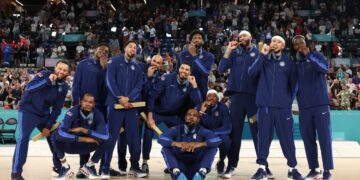 ABD, Paris 2024 erkekler basketbolda üst üste 5. kez şampiyon oldu!