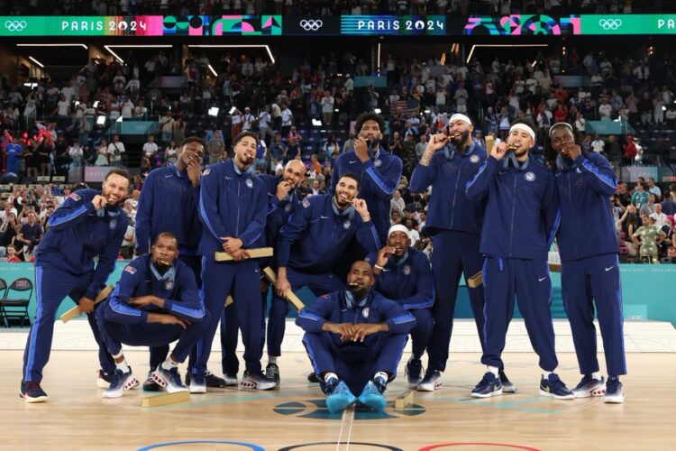 abd paris 2024 basketbolda ust uste 5 kez sampiyon oldu habermeydan