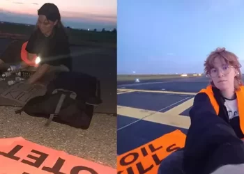 Almanya’da dört havalimanında aynı anda iklim protestosu