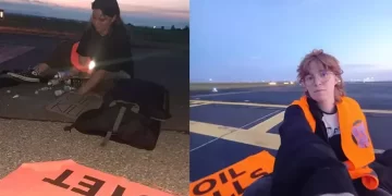 Almanya’da dört havalimanında aynı anda iklim protestosu