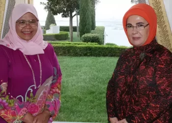 Emine Erdoğan’dan Maimunah Mohd Sharif’e tebrik mesajı