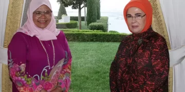 Emine Erdoğan’dan Maimunah Mohd Sharif’e tebrik mesajı