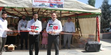 Muş Malazgirt’te Filistin için kermes düzenlendi!