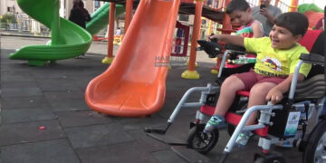 Muş’ta, engelli Ümeyir’in hayali Fenerbahçeli oyuncularla tanışmak!