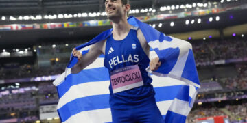 Paris 2024 uzun atlamada altın madalya Miltiadis Tentoglou’nun!