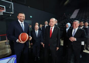 Erdoğan’dan Basketbol Gelişim Merkezi’nin açılışında açıklamalar