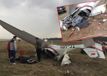 Bursa’da eğitim uçağı düştü: İki pilot hayatını kaybetti