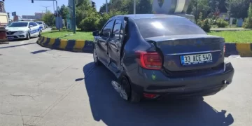 Muş’ta, iki otomobilin çarpışması sonucu 5 kişi yaralandı!