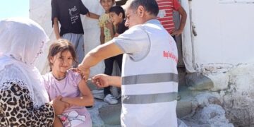 Muş’ta, kızamık aşısı etkinliği!