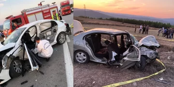Sinop Boyabat’ta, korkunç kaza: 3 ölü, 4 yaralı!
