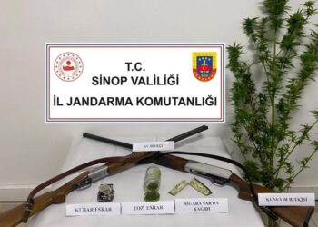 Sinop’ta yapılan uyuşturucu operasyonunda 1 kişi gözaltında!