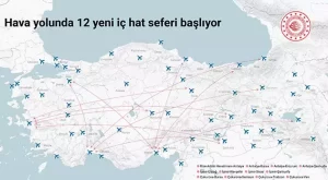 Bakan Uraloğlu açıkladı: 12 yeni iç hat seferi başlıyor 12 sefer habermeydan