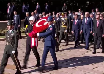 Cumhurbaşkanı Erdoğan ve Devlet Erkanı Anıtkabir’de