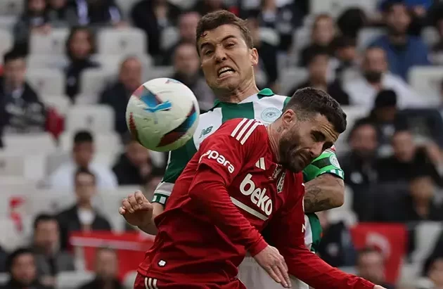 Beşiktaş, sahasında Konyaspor'u 2 golle geçti! besiktas sahasinda konyaspor u 2 golle gecti habermeydan e1729442981881
