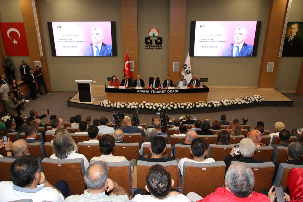 Bakan Bolat, Adana Ticaret Odası'nı ziyaret etti bolat adana habermeydan