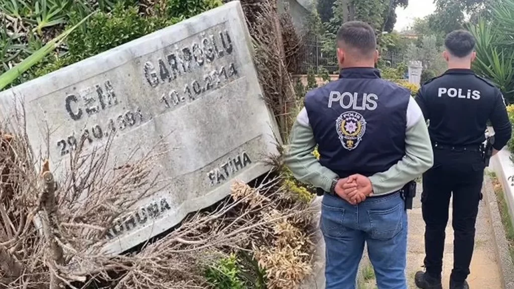 Münevver Karabulut'un katili Cem Garipoğlu'nun mezarı yeniden açıldı cem garipoglunun mezari habermeydan