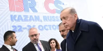 Cumhurbaşkanı Recep Tayyip Erdoğan, BRICS Zirvesi’nde görüşmelere başladı