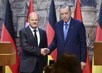 Erdoğan-Scholz görüşmesi Alman basınında yer aldı