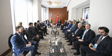 Bakan Kacır, Türk Devletleri’nin bakanlarıyla görüştü