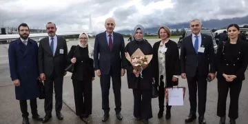 Kurtulmuş, Parlamentolar Arası Birlik Başkanı Ackson ile görüştü