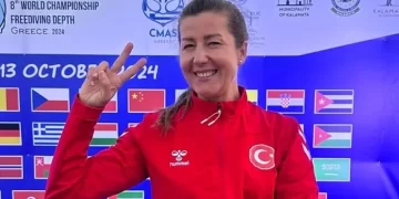 Milli Sporcu Birgül Eken’den, Serbest Dalış Dünya Şampiyonası’nda bronz madalya!