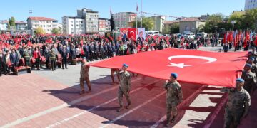 Muş’ta Cumhuriyetin 101. yıl dönümü coşkuyla kutlandı!