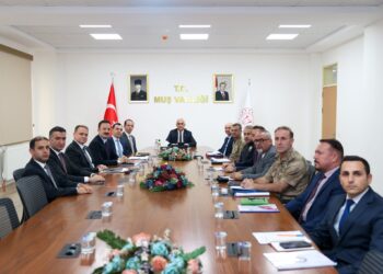 Muş’ta, güvenlik ve asayiş değerlendirme toplantısı gerçekleştirildi!