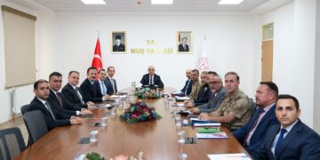 Muş’ta, güvenlik ve asayiş değerlendirme toplantısı gerçekleştirildi!
