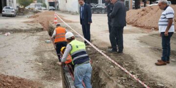 Muş’ta, şebeke elektrik hatları yer altına alınıyor!