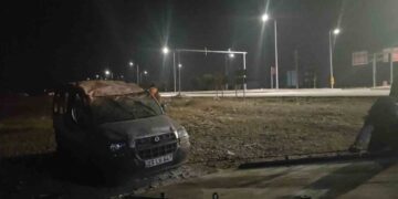 Muş’ta, takla atan otomobildeki 3 kişi yaralandı!