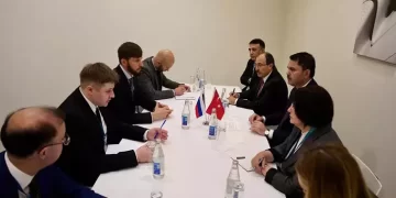 Bakan Kurum, Rusya İklim Değişikliği Özel Temsilcisi Edelgeriyev ile bir araya geldi