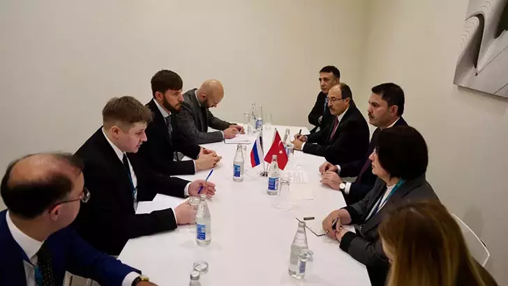 Bakan Kurum, Rusya İklim Değişikliği Özel Temsilcisi Edelgeriyev ile bir araya geldi rusya iklim habermeydan