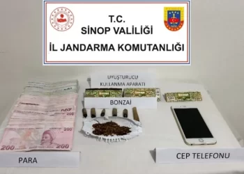 Sinop Boyabat’ta yapılan uyuşturucu operasyonunda 2 gözaltı!