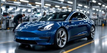 Tesla 3 milyonuncu aracını üretti