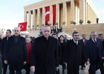 Büyük Önder Atatürk için Anıtkabir’de devlet töreni düzenlendi
