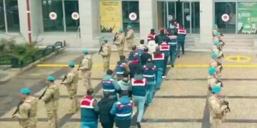 DEAŞ Terör Örgütüne Yönelik Operasyon: 54 Şüpheli Yakalandı