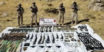 PKK Terör Örgütüne Ait 661 Kg Patlayıcı Madde Ele Geçirildi