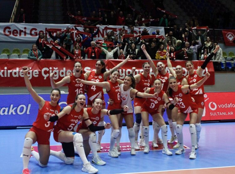 aras kargo nilufer belediyespor u set vermeden gecti habermeydan