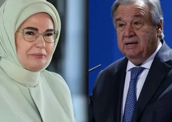 Emine Erdoğan, BM Genel Sekreteri Guterres ile bir araya gelecek