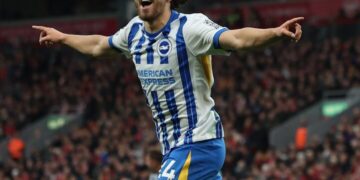 Ferdi Kadıoğlu, Premier Lig’deki ilk golünü Liverpool’a attı!