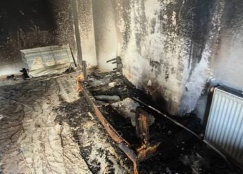 Muş’ta, çıkan ev yangınında eşyalar küle döndü!