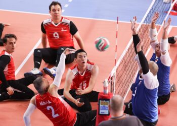 ParaVolley Oturarak Voleybol Erkek Milli Takımı, galibiyetle başladı!